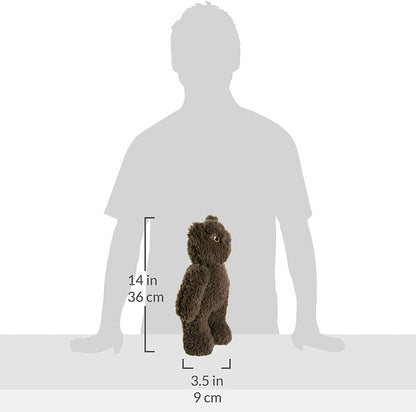 Stuffed Bear - Brown Teddy Bear, 14 Inch, Dark Brown, Take along Teddy